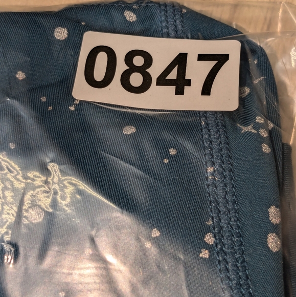 Nike Pro Womens XS BV5566-347 Starry Night Rare Cropped Top Shirt Turquoise A021 - Picture 11 of 11